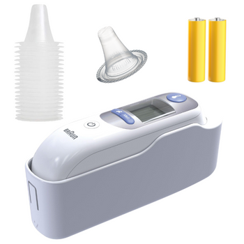 Termometr douszny Braun ThermoScan 7 IRT6520WE +21 kapturków