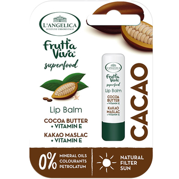 Balsam do ust L'Angelica z masłem kakaowym i witaminą E 4,8 g
