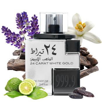 Lattafa 24 Carat White Gold woda perfumowana unisex 100 ml