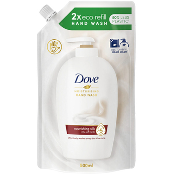 Dove Moisturising Nourishing Silk mydło w płynie Refill 500 ml