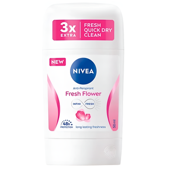 Antyperspirant w sztyfcie Nivea Fresh Flower Infini Fresh 48H 50 ml