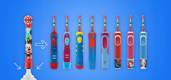 4x Końcówka ORAL-B EB10 Mickey