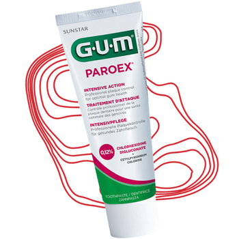 GUM Paroex pasta do zębów z chlorheksydyną 0,12% intensywne działanie 75 ml