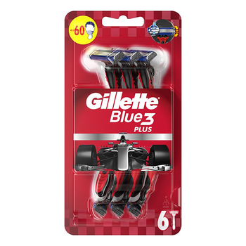 Gillette Blue 3 Plus maszynki do golenia 6 szt