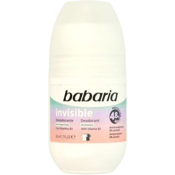 Dezodorant w kulce roll-on damski BABARIA Invisible 48h Ochrona 50 ml