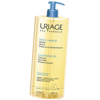 Uriage Huile Lavante delikatny olejek pod prysznic oczyszczający 1000 ml