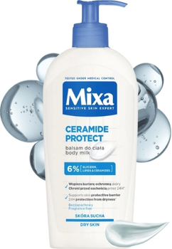 Balsam do ciała ochronny MIXA Ceramide cla suchej skóry bezzapachowy 250 ml