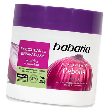Maska cebulowa do włosów Babaria Cebolla stymulująca wzrost włosa 400 ml