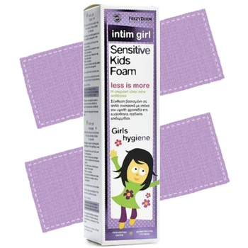FrezyDerm Sensitive Kids pianka do higieny intymnej dla dziewczynek 250 ml