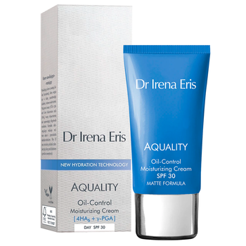 Dr Irena Eris Aquality Oil Control nawilżająco-matujący krem SPF30 50 ml
