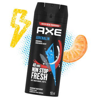 Axe Adrenalin 48H Deo Body Spray dezodorant w sprayu 150 ml
