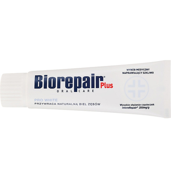 Pasta do zębów wybielająca BIOREPAIR Plus Pro White miętowa 75 ml