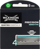 8x Wkłady WILKINSON Quattro Essential Precision Sensitive Titanium