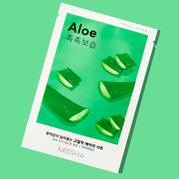 Missha Aloe maseczka w płacie z ekstraktem aloesu 19 g