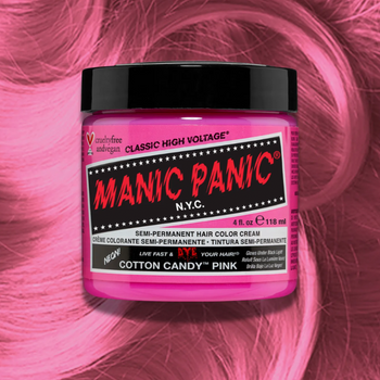 Farba do włosów Manic Panic Classic High Voltage Cotton Candy Pink 118 ml