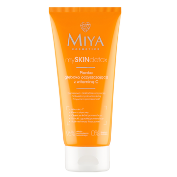 Miya mySKINdetox pianka głęboko oczyszczająca z wit. C 100 ml