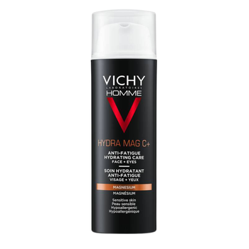 Vichy Homme Hydra Magnesium C krem do twarzy i okolic oczu dla mężczyzn 50 ml