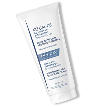 Ducray Kelual Ds łagodny żel oczyszczający do twarzy 200 ml