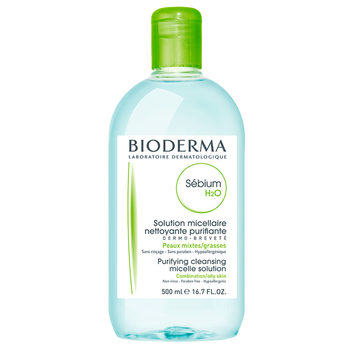 Płyn micelarny do skóry tłustej i mieszanej Bioderma Sebium H2O 500 ml
