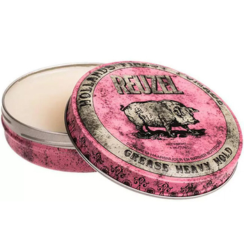 Mocna pomada pasta woskowa Reuzel Pink Grease Heavy Hold średni połysk 35 g