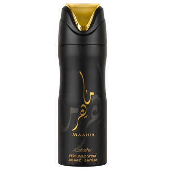 Dezodorant w sprayu unisex Lattafa Maahir 200 ml