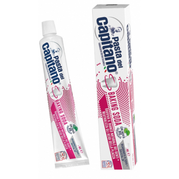 Pasta Del Capitano Baking Soda pasta do zębów wybielająca 100 ml