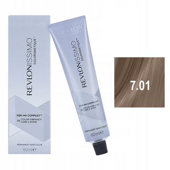 Revlon Revlonissimo farba do włosów 7.01 Medium Natural Ash Blonde 60 ml