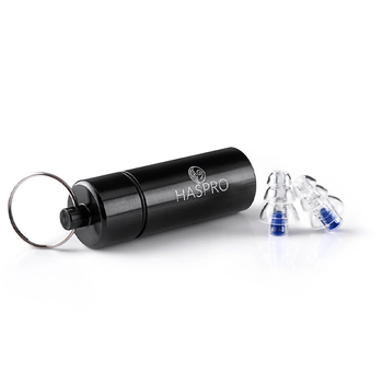 Zatyczki do uszu dla motocyklistów Haspro Moto EarPlugs