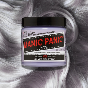Farba do włosów Manic Panic Classic High Voltage Silver Stiletto 118 ml