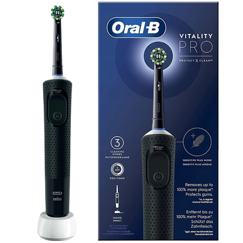 Elektryczna szczoteczka do zębów Oral-B Vitality PRO D103.413.3 Black