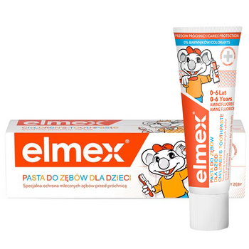 Elmex Ochrona Zębów Mlecznych pasta do zębów dla dzieci 0-5 lat 50 ml