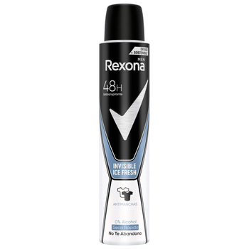 Antyperspirant w sprayu Rexona Man Invisible Ice Fresh 48H 200 ml