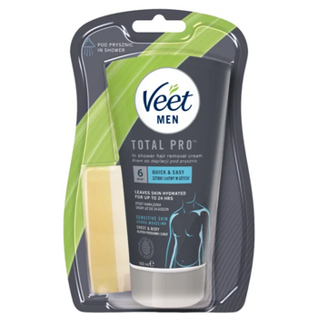 Veet Man krem do depilacji dla mężczyzn do skóry wrażliwej 150 ml