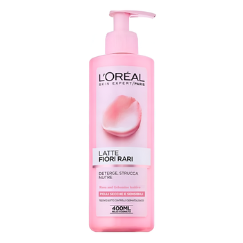 L'Oréal mleczko oczyszczające do twarzy dla suchej i wrażliwej skóry 400 ml