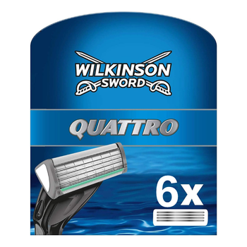 6x Wkłady WILKINSON Quattro XL pack