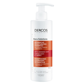 Vichy Dercos Kera-Solutions szampon regenerujący zniszczone włosy 250 ml