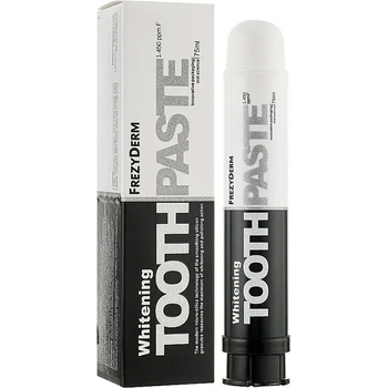 FrezyDerm Whitening 1450 ppm pasta do zębów wybielająca 75 ml
