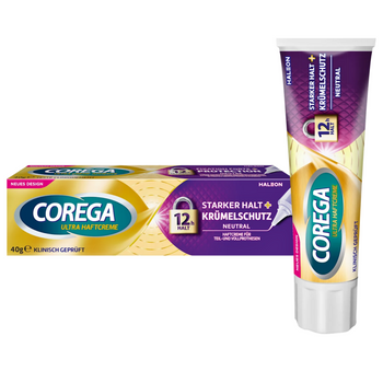 Krem mocujący do protez Corega ochrona przed okruchami 40 g