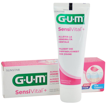 GUM SensiVital+ pasta do zębów na nadwrażliwość 75 ml