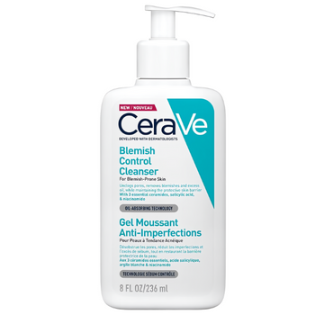 Żel myjący CeraVe Blemish Control przeciw niedoskonałościom 236 ml