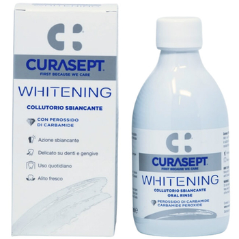Curasept Whitening płyn do płukania jamy ustnej wybielający 300 ml