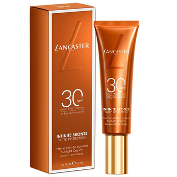 Lancaster Infinite Bronze SPF30 krem do twarzy 02 Medium/Dark 50 ml