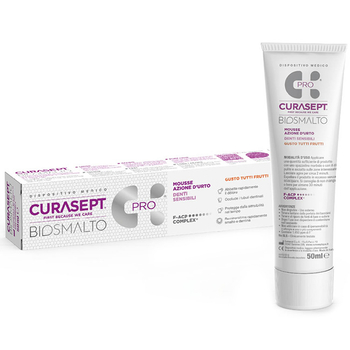 Pasta mus do zębów Curasept Biosmalto Sensitive Teeth 50 ml