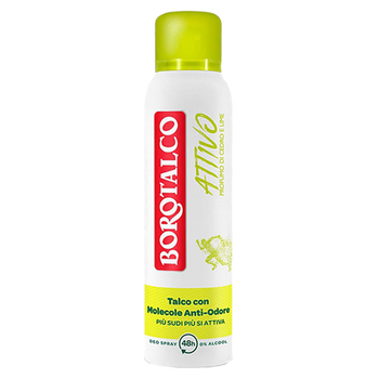 Borotalco antyperspirant w sprayu o zapachu cedru i limonki 150 ml