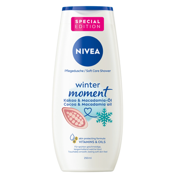 Nivea WinterMoment Cocoa&Macadamia Oil żel pod prysznic 250ml
