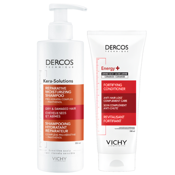 Vichy Dercos Kera-Solutions szampon 250 ml + odżywka 200 ml