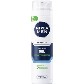 1x Żel do golenia dla mężczyzn NIVEA MEN SENSITIVE delikatny łagodzący 200m