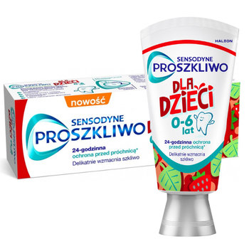 Sensodyne ProSzkliwo pasta do zębów z fluorkiem dla dzieci 0-6 lat 50 ml