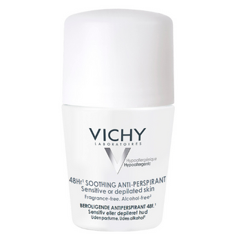 Vichy 48H antyperspirant w kulce do skóry wrażliwej lub po depilacji 50 ml