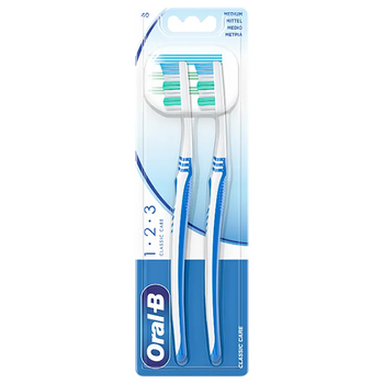 Oral-B Classic Care Medium szczoteczka do zębów 2 szt